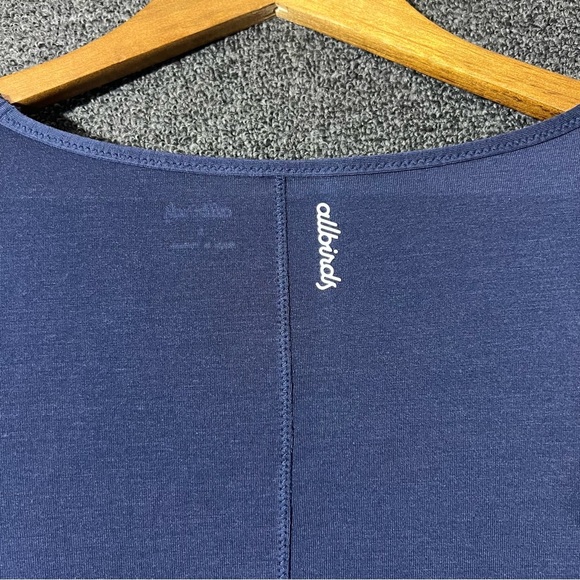 Women's Allbirds Long Sleeve Navy Top - Picture 9 of 10